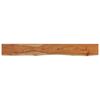 vidaXL Estante pared rectangular madera acacia borde vivo 140x20x3,8cm