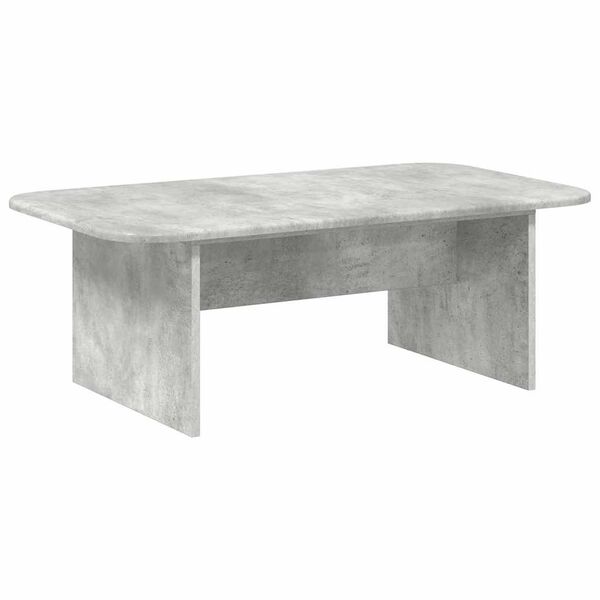 vidaXL Mesa de Caf&eacute; Gris Concreto 93 x 53 x 33 cm Madera de ingenier&iacute;a