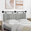vidaXL Cabecera Colgante Gris Nube 130 x 55 x 5 cm tela