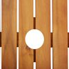 vidaXL Set comedor de jard&iacute;n 5 pzas y cojines madera maciza de acacia