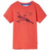 Camiseta infantil rojo claro 140