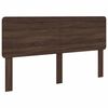 vidaXL Cabecero Roble Marr&oacute;n Madera de ingenier&iacute;a
