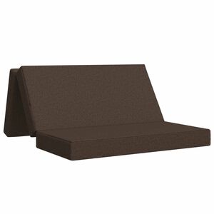 vidaXL Sof&aacute; Cama Plegable 160 x 67 x 45 cm Topo