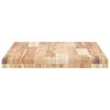 vidaXL Tablero de mesa rectangular madera maciza acacia 60x50x4 cm