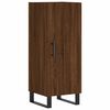 vidaXL Aparador madera de ingenier&iacute;a marr&oacute;n roble 34,5x34x90 cm