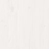 vidaXL Caja de almacenaje madera maciza de pino blanco 80x40x45,5 cm