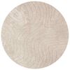vidaXL Alfombra para interiores y exteriores PALMERAS Beige &Oslash; 120 CM