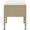 vidaXL Juego de comedor de jard&iacute;n de 11 piezas beige