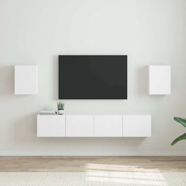 vidaXL Mueble de TV Montado en la Pared 2 pcs 30 x 31 x 40 cm