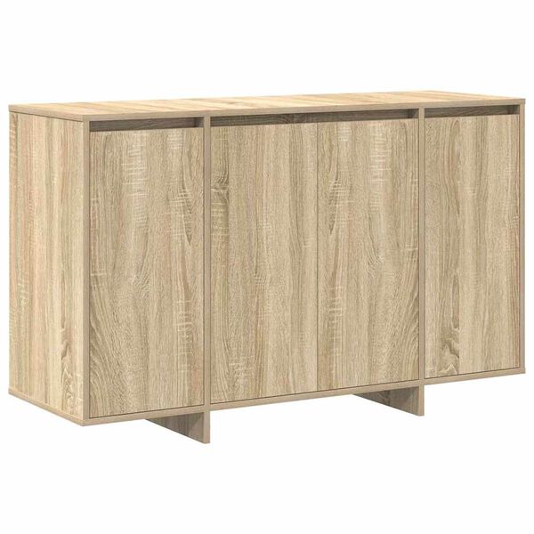 vidaXL Vitrina Roble Sonoma 120 x 41 x 75 cm Madera contrachapada