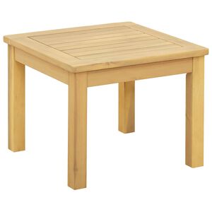 vidaXL Mesa de centro de jard&iacute;n madera maciza de acacia 45x45x36 cm