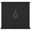 vidaXL Soporte para acuario madera de ingeniería negro 81x36x73 cm