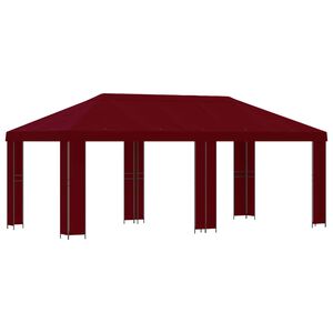 vidaXL Gazebo de Jard&iacute;n 6 x 3 m Burdeos Poli&eacute;ster y Acero 190