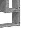 vidaXL Estanter&iacute;a de pared madera ingenier&iacute;a gris Sonoma 96x12x64 cm