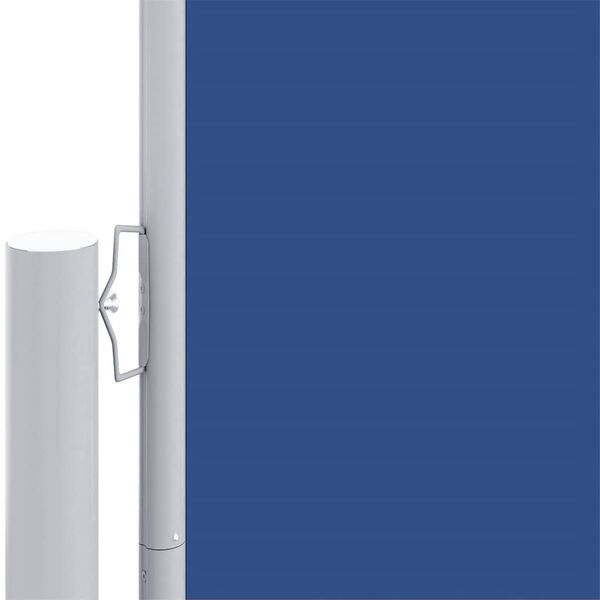 vidaXL Toldo lateral retr&aacute;ctil azul 180x600 cm