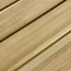 vidaXL Mesa de p&iacute;cnic con bancos 220x122x72 cm madera pino impregnada