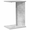 vidaXL Mesa Auxiliar Gris Concreto 35 x 25 x 50 cm