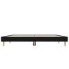 vidaXL Estructura de cama madera de ingenier&iacute;a negra 120x190 cm