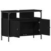 vidaXL Gabinete de Lavabo para Ba&ntilde;o Roble negro 80 x 30 x 60 cm