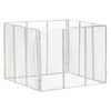 vidaXL Compostador de jard&iacute;n hierro galvanizado 100x100x77 cm