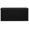 vidaXL Banco de almacenamiento Roble negro 102 x 42 x 45 cm