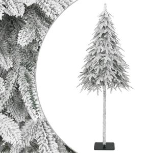 vidaXL &Aacute;rbol de Navidad artificial con nieve 210 cm