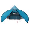 vidaXL Tienda tipi con techo Azul y gris 600 x 600 x 347 cm