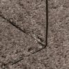 vidaXL Alfombra pelo largo aspecto brillante ISTAN gris 120x170 cm