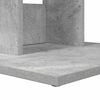 vidaXL Mesa lateral Gris Concreto 45 x 40 x 62,5 cm