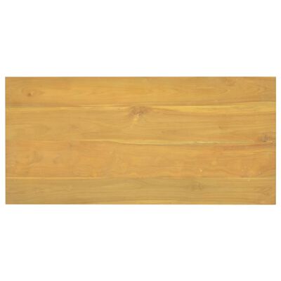 vidaXL Armario de baño madera maciza de teca 85x40x75 cm