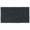 vidaXL Alfombra de &aacute;rea Gris oscuro 60 x 110 cm yute