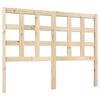 vidaXL Cabecero de cama madera maciza de pino 125,5x4x100 cm