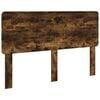 vidaXL Cabecero Roble ahumado Madera contrachapada