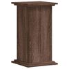 vidaXL Soportes de plantas madera ingenier&iacute;a marr&oacute;n roble 33x33x60 cm