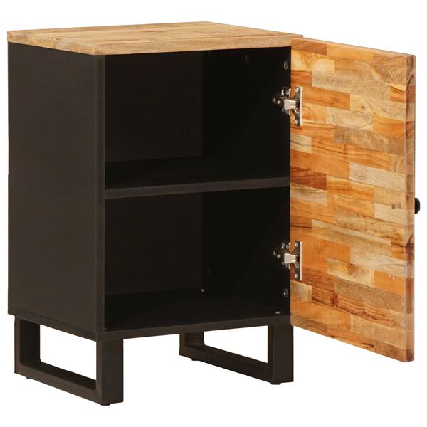 vidaXL Mueble de Cuarto de Ba&ntilde;o con puerta Natural 38 x 33,5 x 58 cm