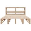 vidaXL Estructura de cama sin colchón madera de pino blanca 140x200 cm