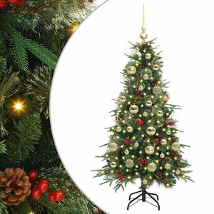 vidaXL &Aacute;rbol de Navidad artificial con ramas articuladas Verde 120 cm