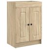 vidaXL Cabinet debajo del fregadero Roble Sonoma 78,5 x 37,5 x 81 cm