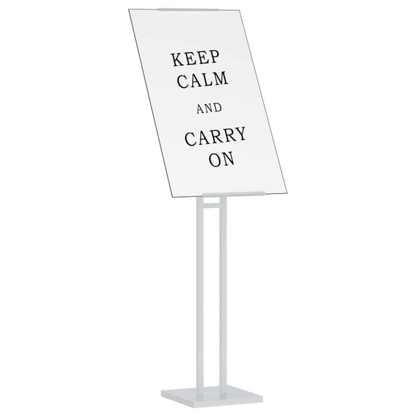 vidaXL Pantallas de Feria 26,5 x 26,5 x 150 cm Acero