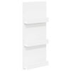 vidaXL Estante de revistas 43 x 11 x 102 cm Madera de ingenier&iacute;a