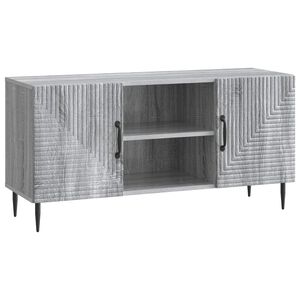 vidaXL Mueble de TV Gris Sonoma 102 x 34,5 x 50 cm