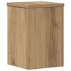 vidaXL Soportes de plantas 2 uds madera roble artisian 20x20x30 cm