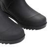 vidaXL Botas de agua negro n&uacute;mero 39 PVC