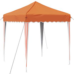 vidaXL Carpa Plegable para Fiestas 195 x 195 x 245 cm Naranja