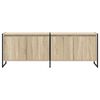 vidaXL Gabinete de TV Sonoma 140 x 36 x 49.5 cm Madera contrachapada