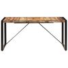 vidaXL Mesa de comedor de madera maciza reciclada 160x80x75 cm