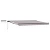 vidaXL Toldo Retr&aacute;ctil El&eacute;ctrico Gris Claro y Antracita 4 x 3,5 m