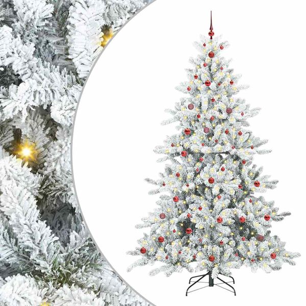 vidaXL &Aacute;rbol de Navidad artificial con ramas articuladas 240 cm
