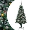 vidaXL &Aacute;rbol de Navidad artificial Verde 180 cm PVC y Acero y Pl&aacute;stico