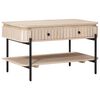 vidaXL Mesa de Caf&eacute; Hecha a Mano Blanco 85 x 45 x 50 cm